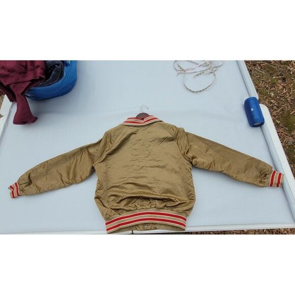 NFL × Vintage Vintage San Francisco 49ers Satin Varsity Jacket Stahl Urban Size US M / EU 48-50 / 2 - 9 Thumbnail