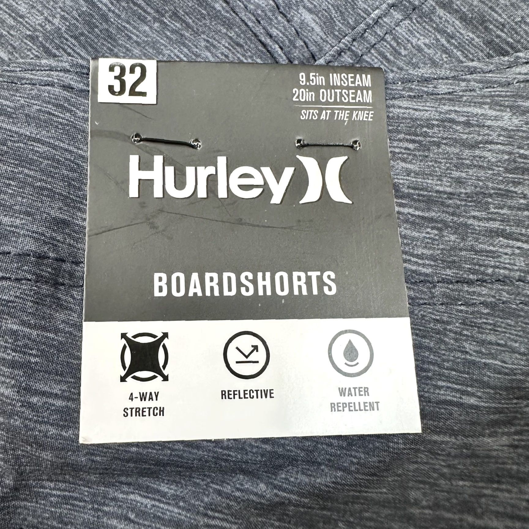 Hurley Hurley Board Shorts Mens 32 Blue Gray Colorblock 4-Way Stretch Reflective NWT Shorts Bottom Colorblock Multicolor Surf Beach Men 32 Mens Size US 32 / EU 48 - 6 Thumbnail
