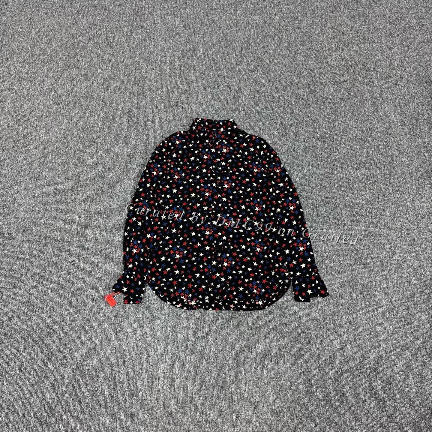 Saint Laurent Paris Saint Laurent SLP Colorful Star Print Shirt Size XS / US 0-2 / IT 36-38 - 1 Thumbnail
