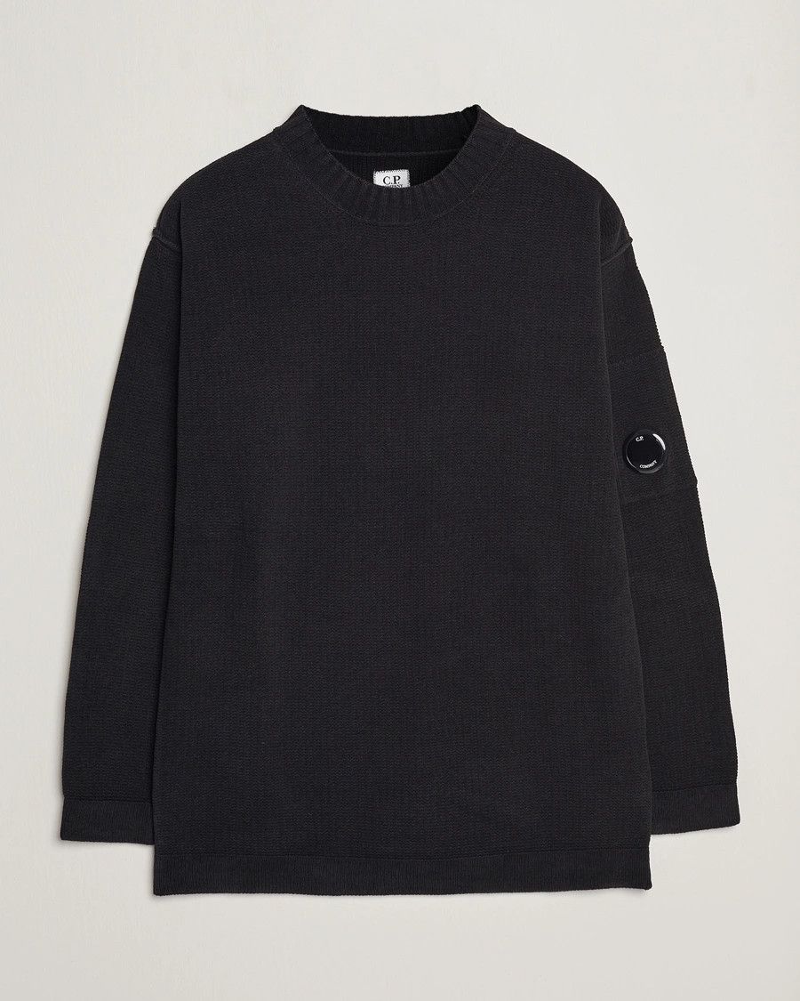 C.P. Company o1y1224 Crewneck Sweater in Black Size US S / EU 44-46 / 1 - 1 Thumbnail