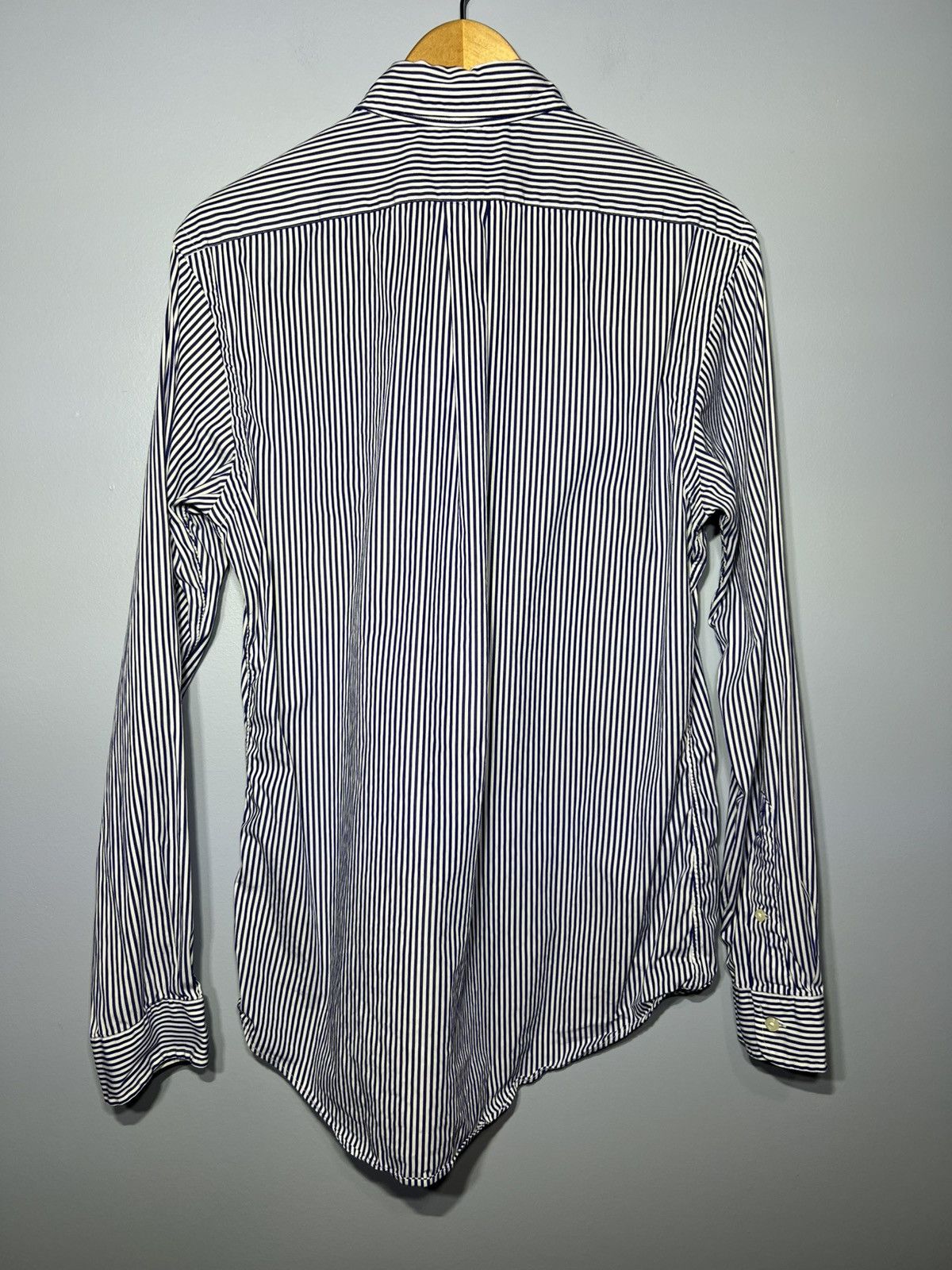 Polo Ralph Lauren Polo Ralph Lauren Men's Sz M Blue Striped Oxford Red Pony Size US M / EU 48-50 / 2 - 3 Thumbnail