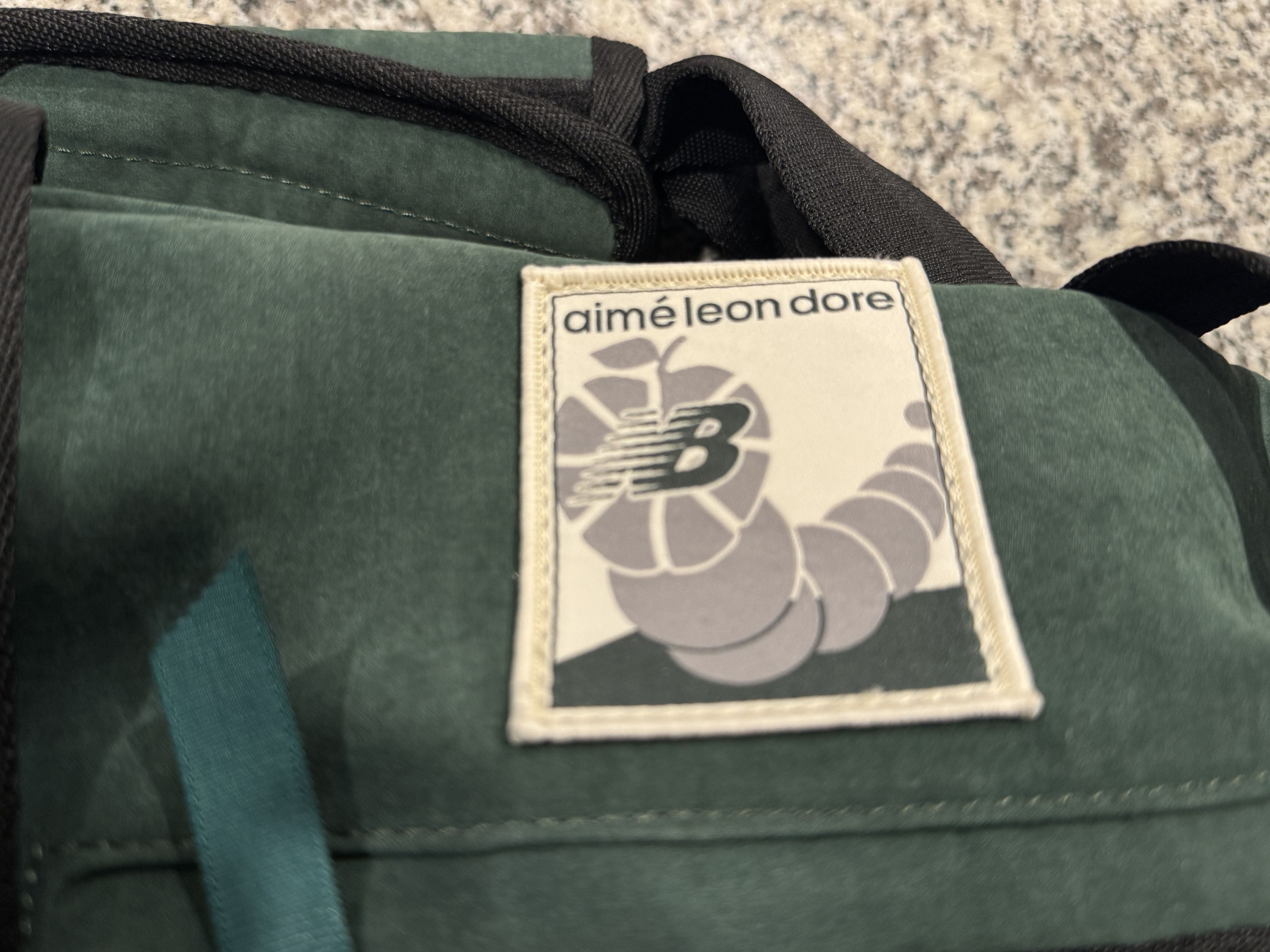 Aime Leon Dore × New Balance New Balance × Aime Leon Dore ALD Duffle Bag Green Size ONE SIZE - 3 Thumbnail