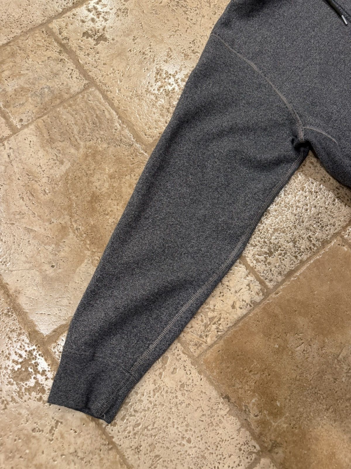 RRL Ralph Lauren RRL Ralph Lauren Gray French Terry Zip Up Hoodie Size US XL / EU 56 / 4 - 7 Thumbnail