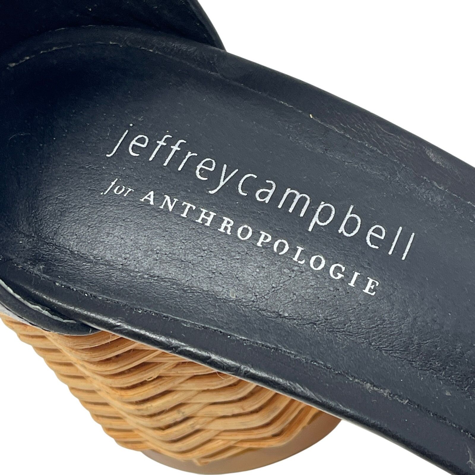 Anthropologie × Jeffrey Campbell Jeffrey Campbell Orla Basket Heel Sandals Size 7.5 NWOB Size US 7.5 / IT 37.5 - 5 Thumbnail