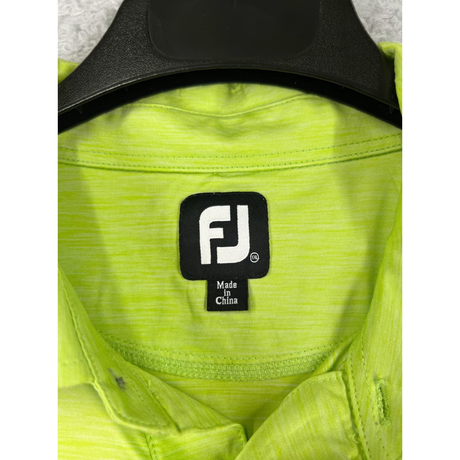 Footjoy FootJoy Polo Shirt Mens 2XL Green Polyester Blend Golf Shirt Size US XXL / EU 58 / 5 - 3 Thumbnail
