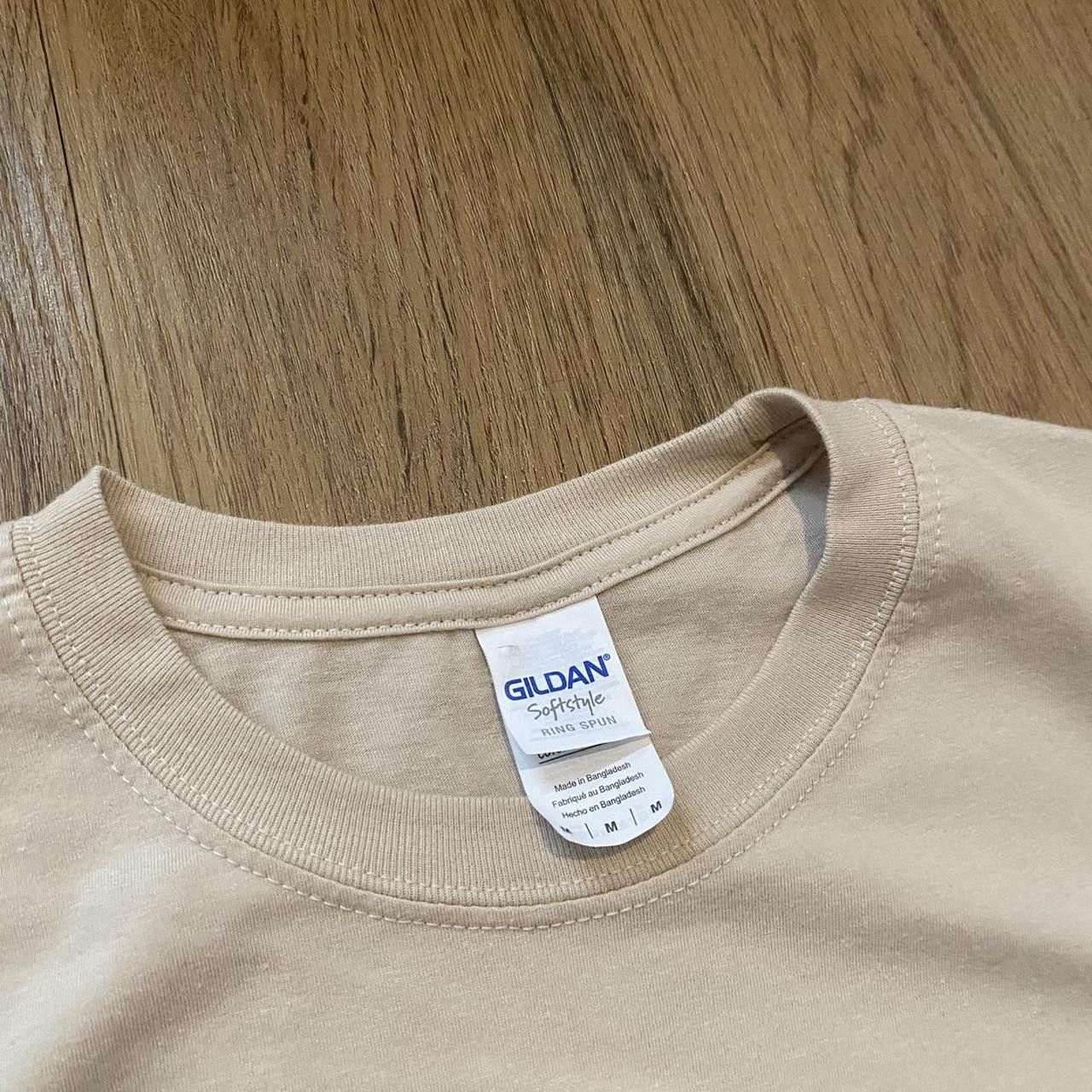 Gildan Blue Jays cream and blue cotton t-shirt Size US M / EU 48-50 / 2 - 4 Thumbnail