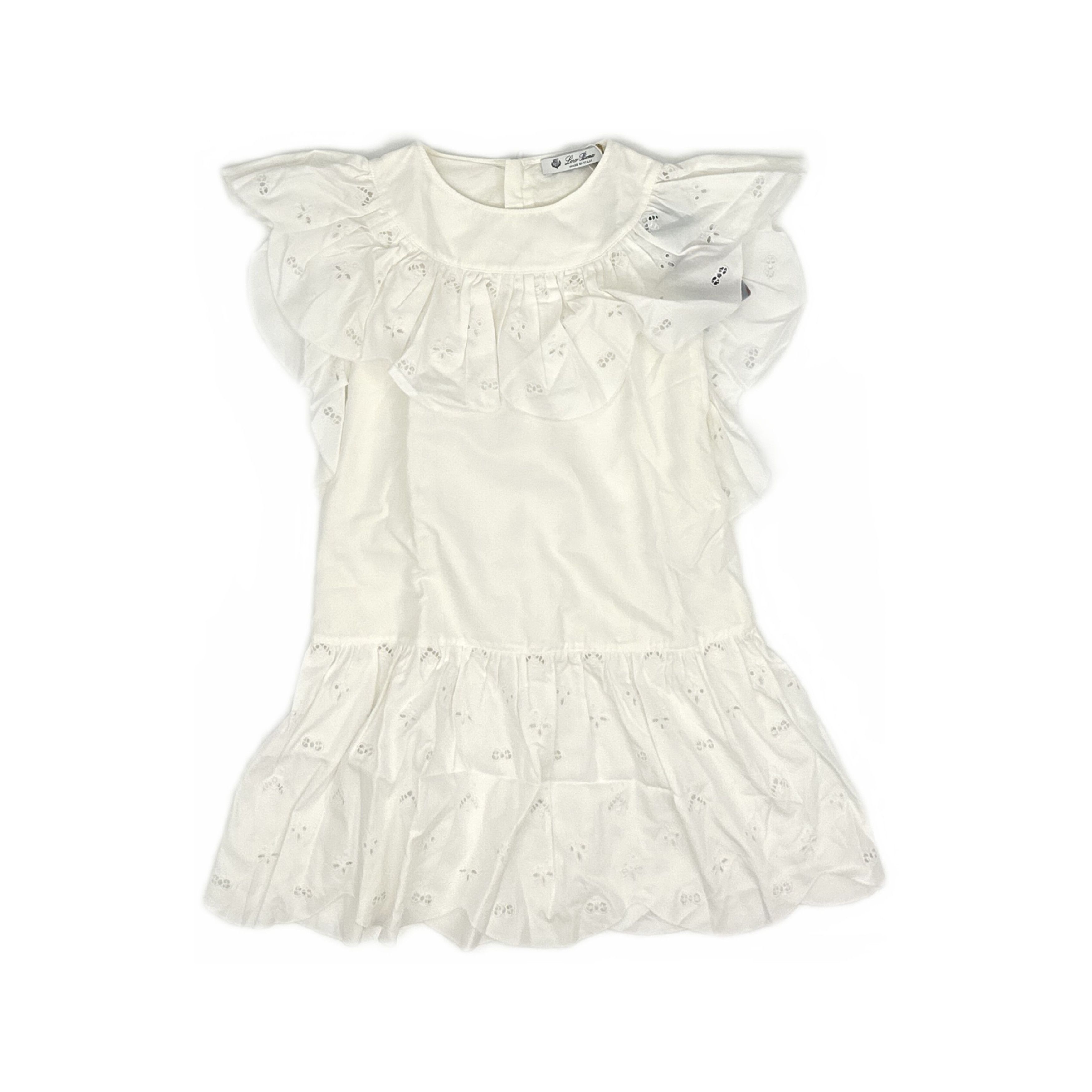 Loro Piana Loro Piana Embroidered Mini Dress Size 6 Size XXS / US 00 / IT 34 - 1 Thumbnail