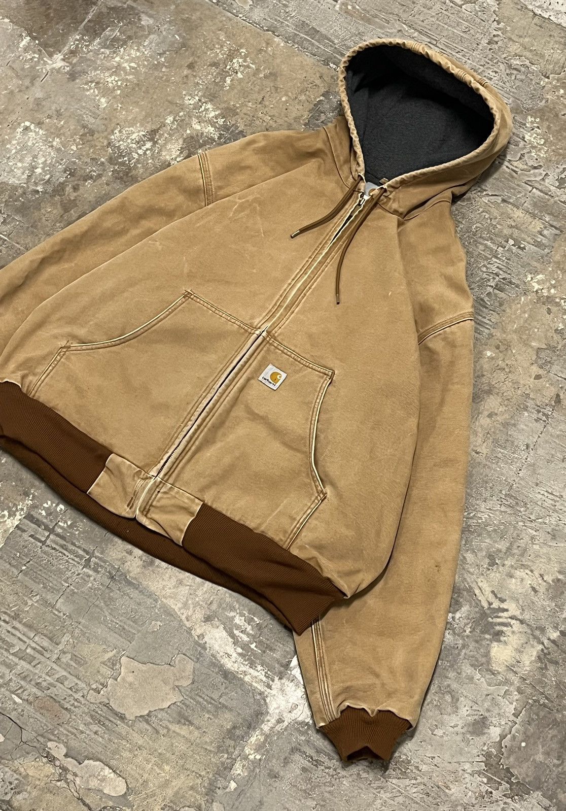Carhartt Rare vintage hooded carhartt workwear jacket Size US XXL / EU 58 / 5 - 3 Thumbnail