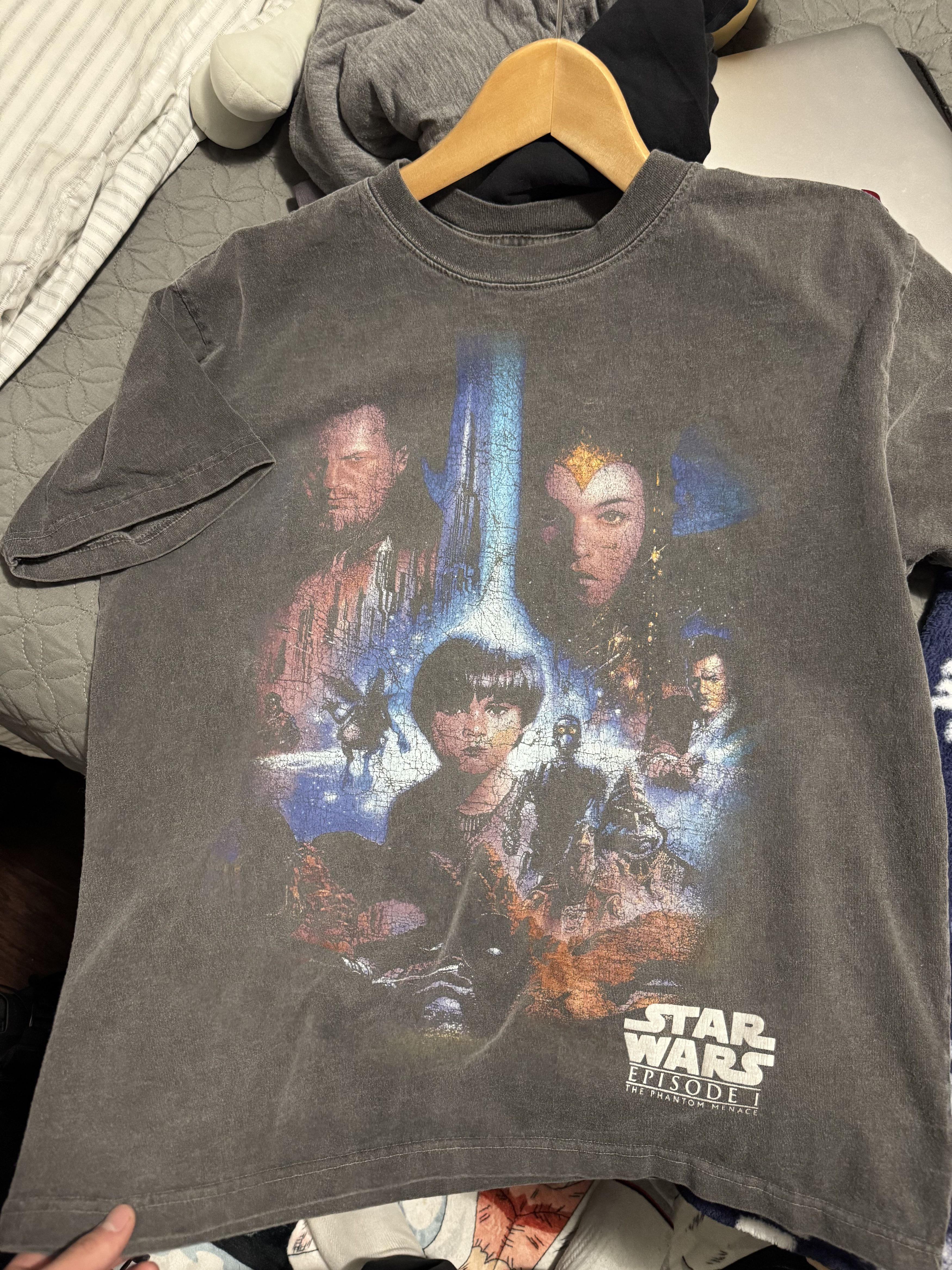 Pacsun Star Wars Phantom of The Menace t-shirt Size US M / EU 48-50 / 2 - 1 Thumbnail