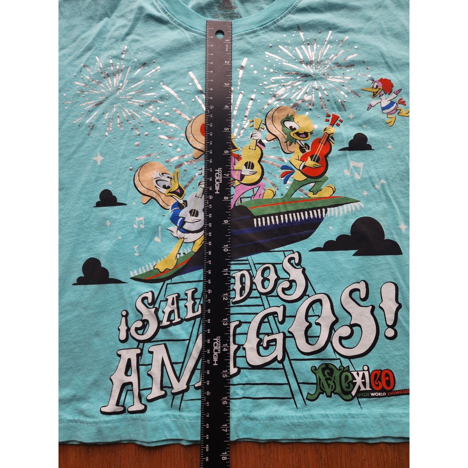 Disney 2004 Disney Epcot Three Caballeros Saludos Amigos Shirt L Size L / US 10 / IT 46 - 7 Thumbnail