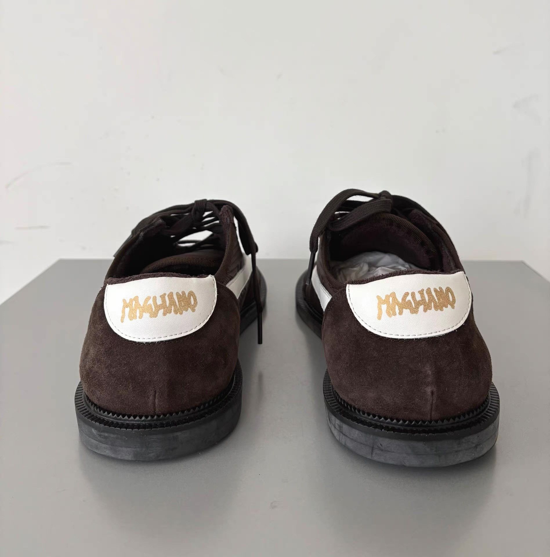 Magliano Magliano Men's Brown Retro Sneakers Ｑ21 Size US 7 / EU 40 - 8 Thumbnail
