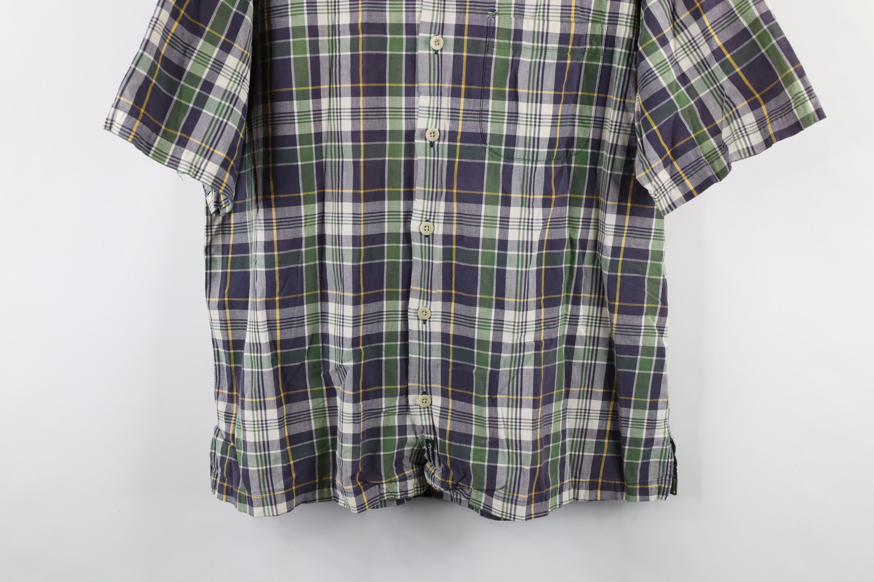 Abercrombie & Fitch × Vintage Vintage 90s Abercrombie & Fitch Distressed Button Shirt Size US L / EU 52-54 / 3 - 3 Thumbnail