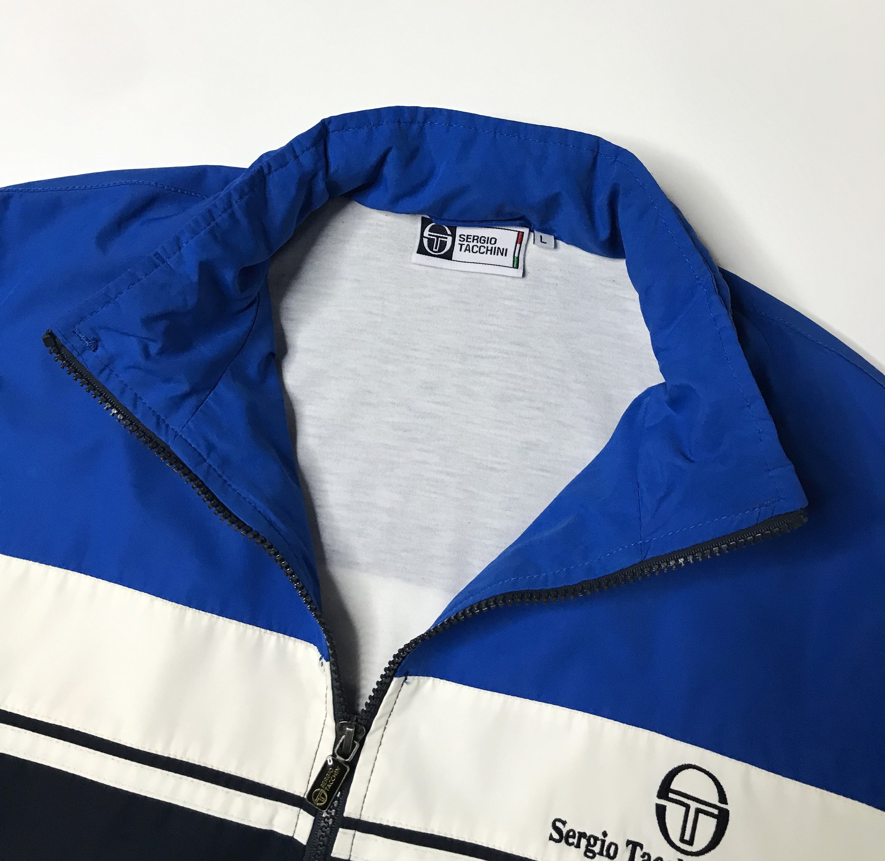Sergio Tacchini Sergio Tacchini Zip Jacket Retro Y2K Mens Sz L Size US L / EU 52-54 / 3 - 7 Thumbnail