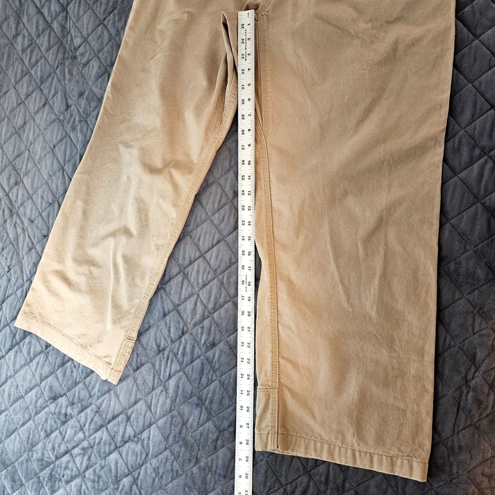 Vintage Magellan Men Cargo Pants Brown Regular Size 38x30 Outdoor Rock 89% Nylon 11% Spandex Bleboard? Size US 35 - 6 Thumbnail