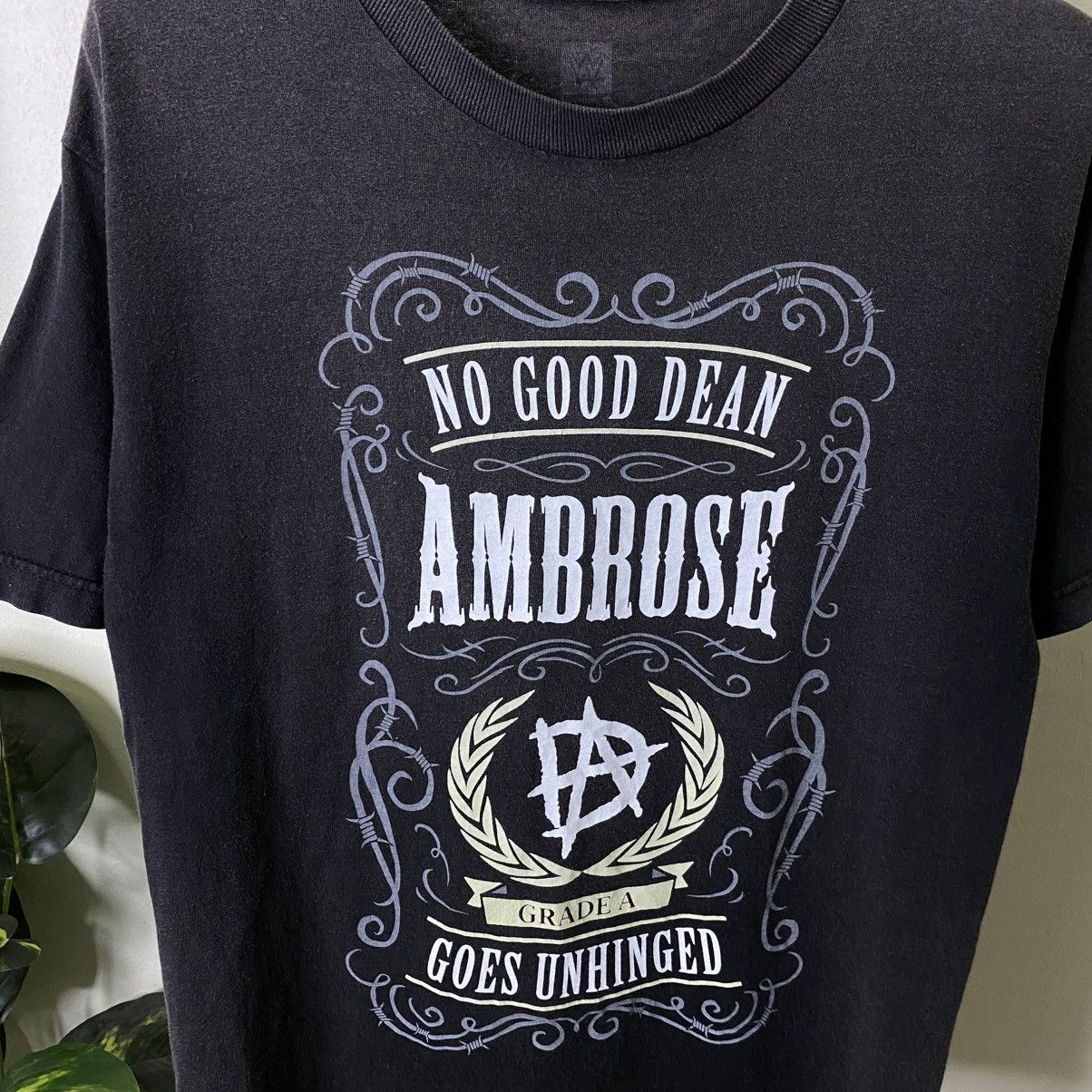 WWE WWE Dean Ambrose "No Good Dean Goes Unhinged" Sunfaded Tee Size US M / EU 48-50 / 2 - 2 Thumbnail