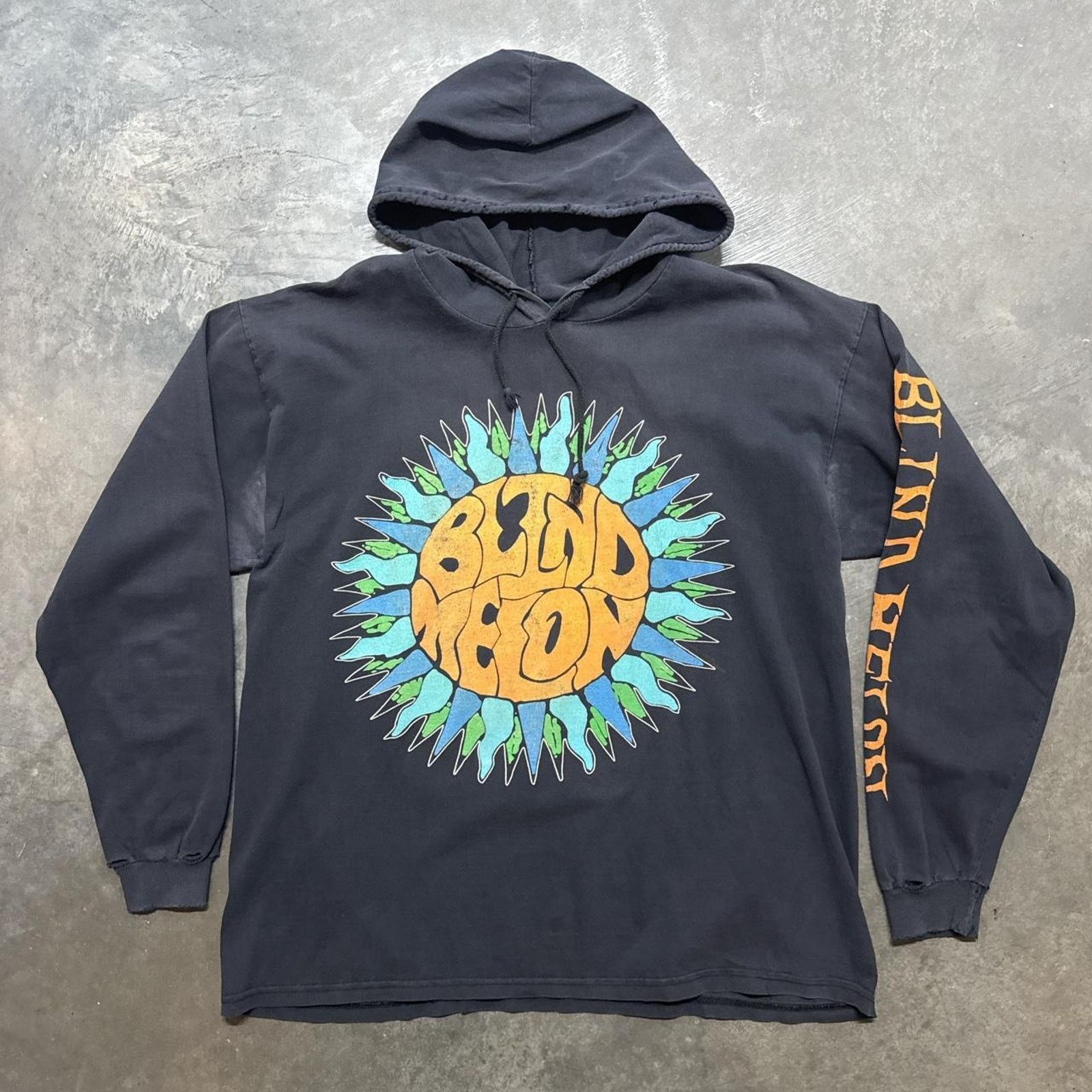 Vintage Blind Melon Brockum Vintage 90s Long Sleeve Band T-Shirt Size US XL / EU 56 / 4 - 1 Thumbnail