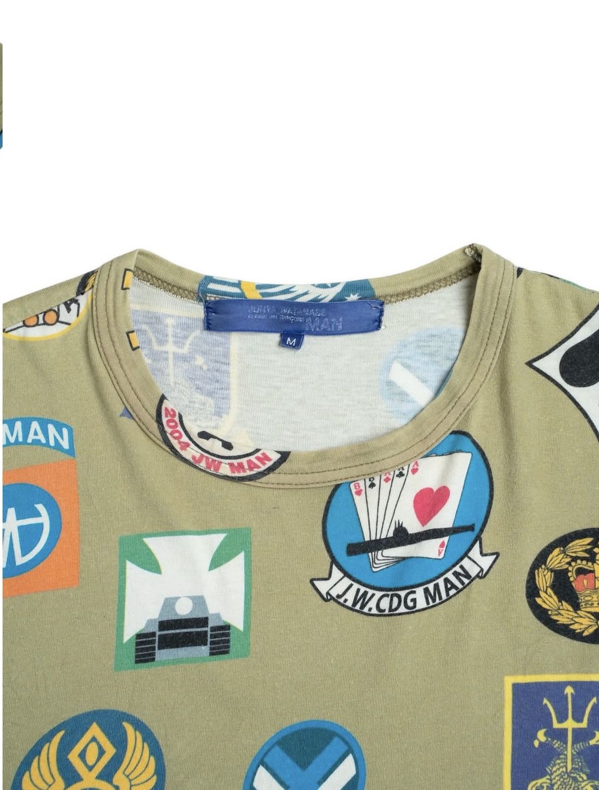 AD2003 Junya Watanabe CDG Vintage Archive Retro Tee T-Shirt