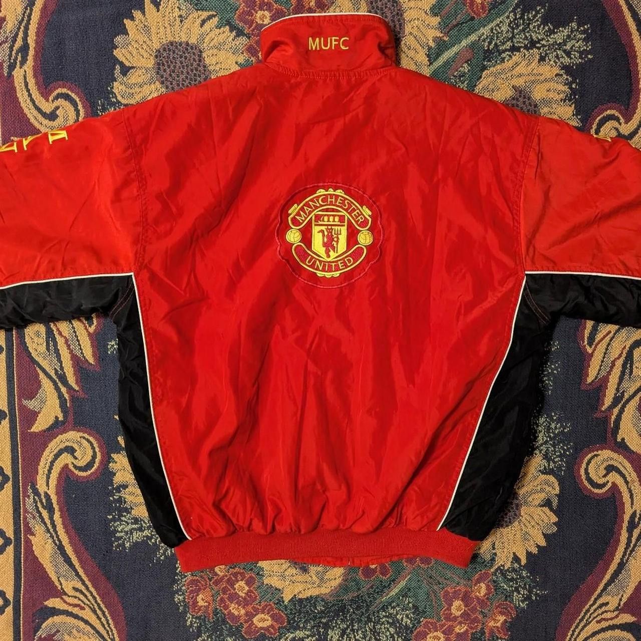 Other Manchester United Embroidered Bomber Jacket Size US L / EU 52-54 / 3 - 3 Thumbnail