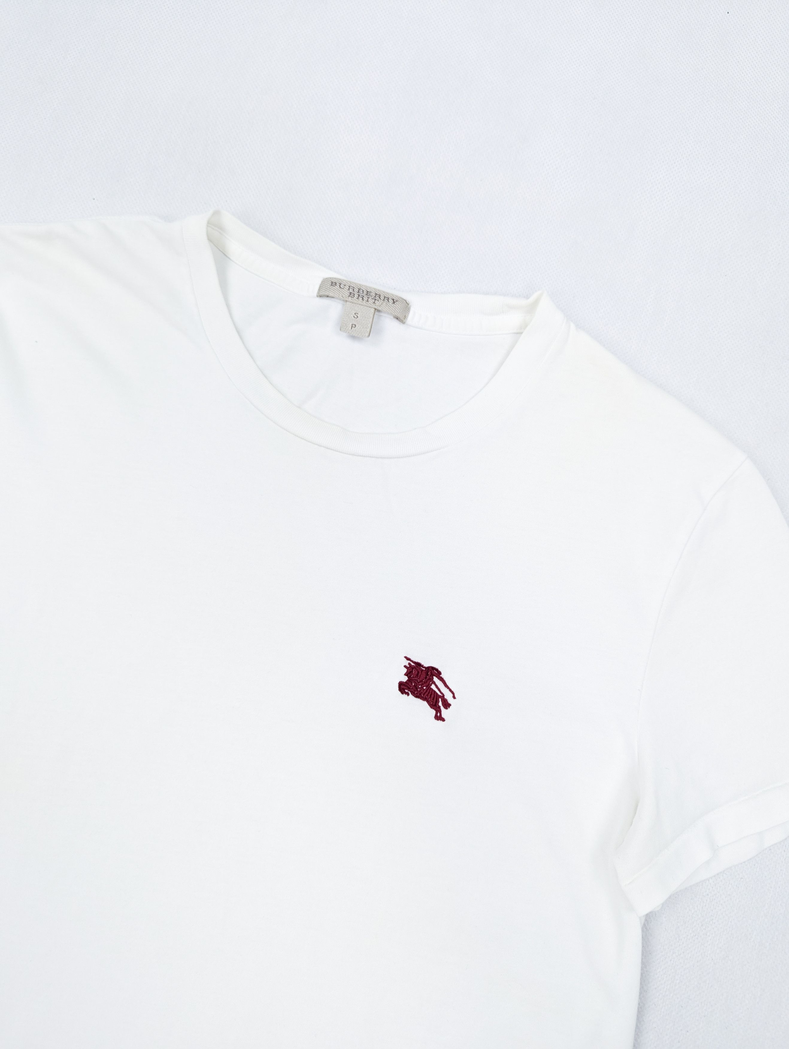 Burberry Burberry white t-shirt S Size US S / EU 44-46 / 1 - 2 Thumbnail