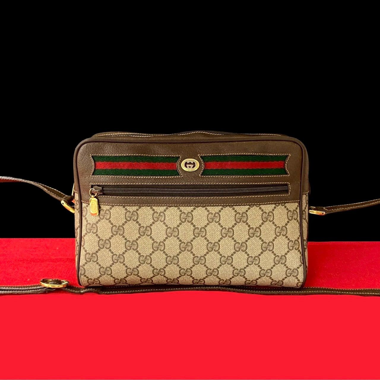 Gucci Gucci Shoulder Bag Brown Leather Size ONE SIZE - 1 Thumbnail