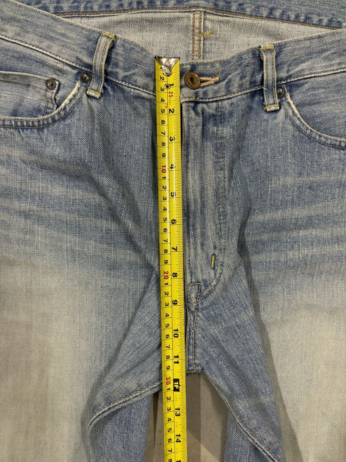 Edwin Vintage Edwin 505XX Selvedge Dirt Mud Wash Baggy Jeans Size US 34 / EU 50 - 19 Thumbnail