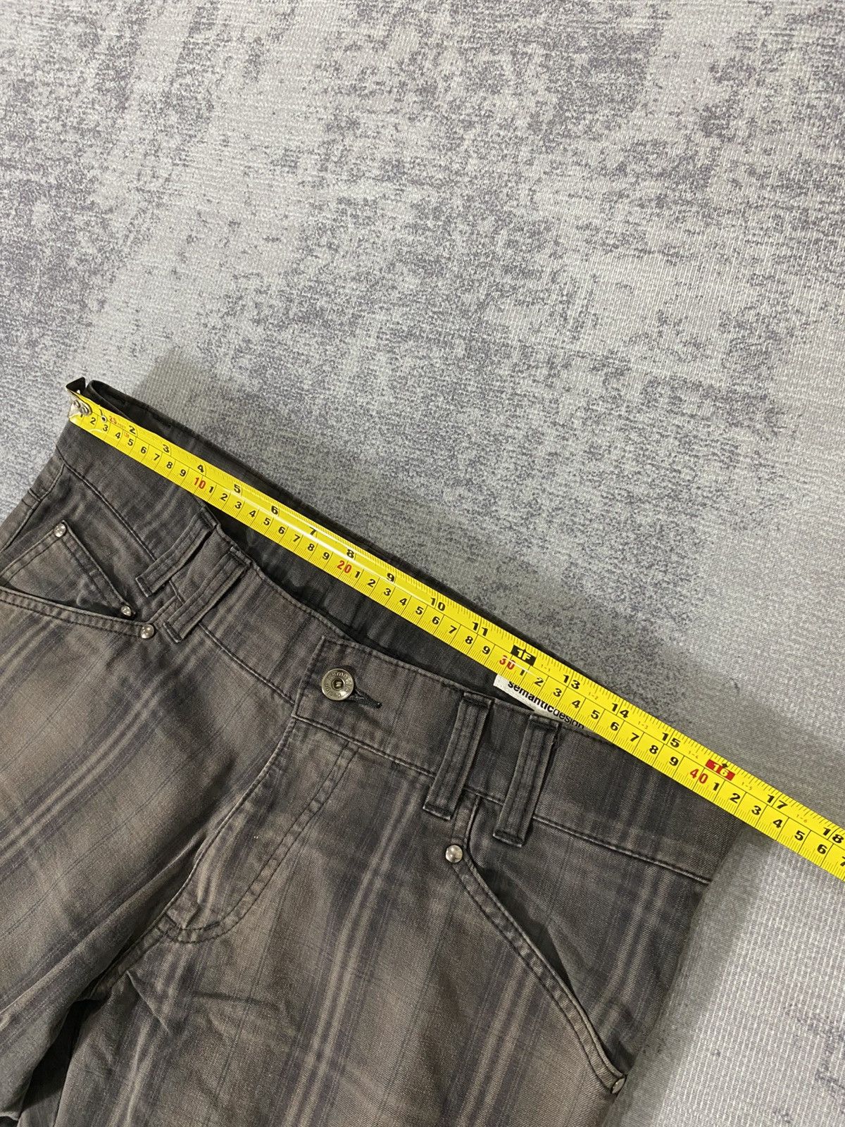 semanticdesign semantic design plaid check pant Size US 33 - 2 Thumbnail
