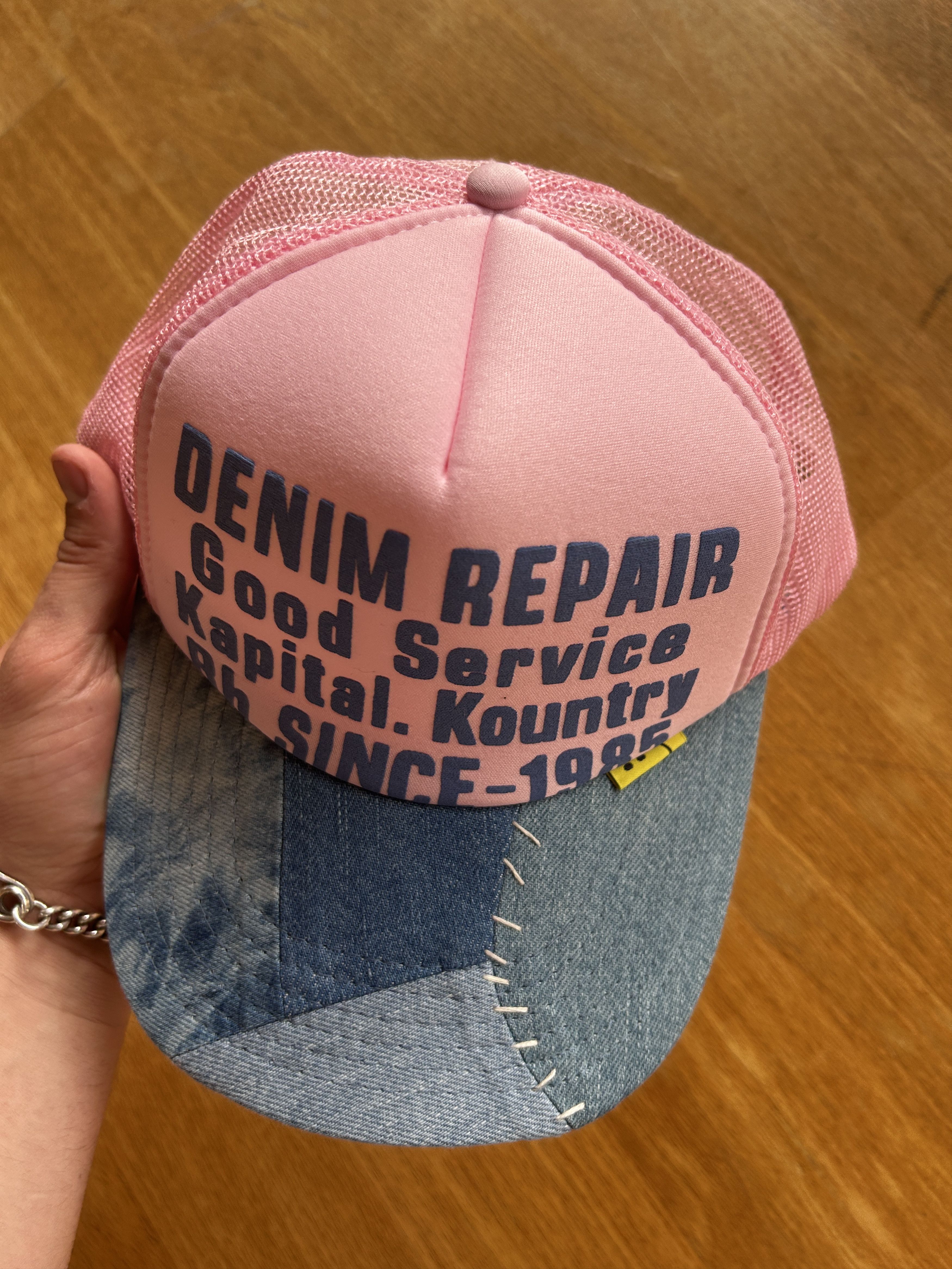 Kapital Kapital Kountry Japan Cap pink blue Size ONE SIZE - 3 Thumbnail