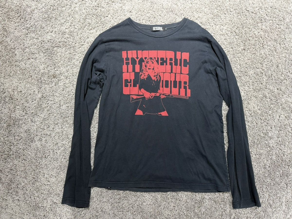 Hysteric Glamour Shotgun Girl long sleeve tee
