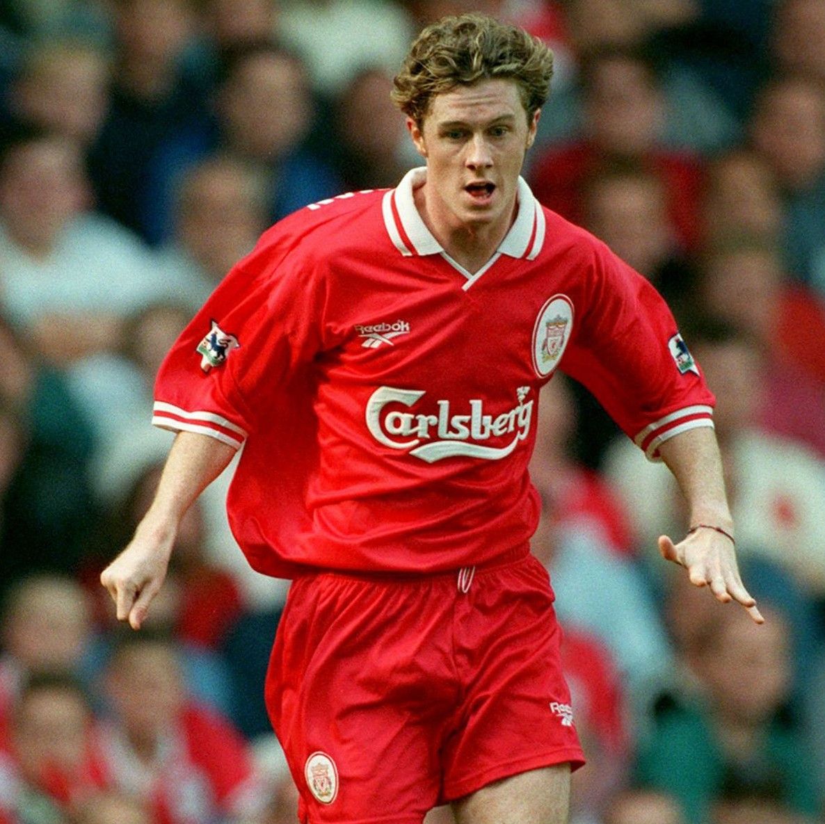 Reebok Liverpool 1996-1997 Home Jersey Steve Mcmanaman 7 Size US M / EU 48-50 / 2 - 15 Thumbnail