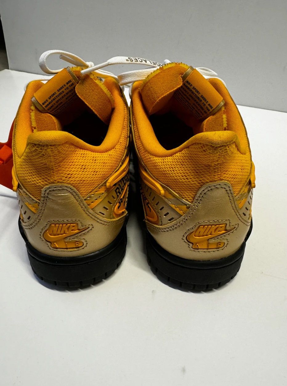 Nike × Off-White × Virgil Abloh Nike Air Rubber Dunk Off-White University Gold Size US 9 / EU 42 - 3 Thumbnail
