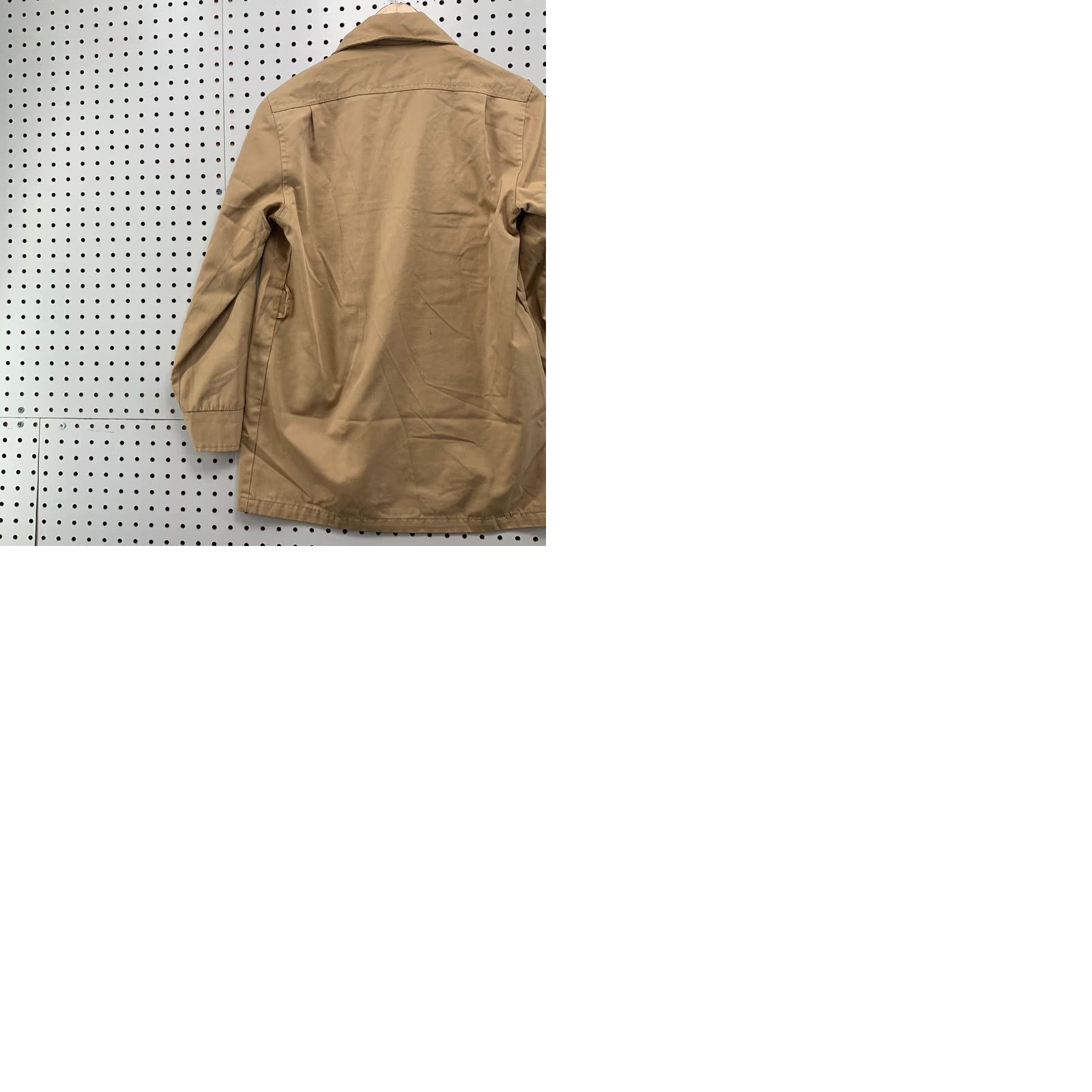 Vintage VINTAGE Windy Weather Womens Button Coat Overcoat 19x28 Made In UK Brown Windy Weather Womens Coat 1940s 50s 60s Mens Womens Girls Size L / US 10 / IT 46 - 10 Thumbnail