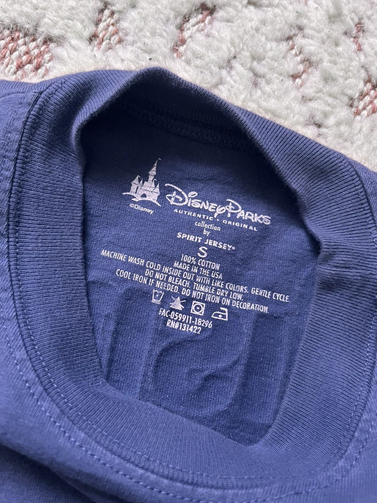 Disney × Vintage Disney Parks Spirit Jersey “Walt Disney World” - USA Made - Size US M / EU 48-50 / 2 - 2 Thumbnail