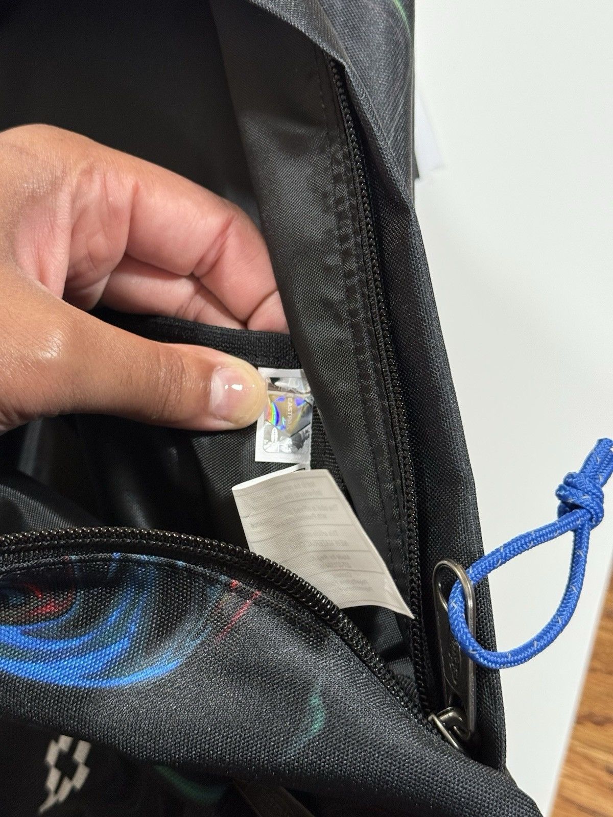 Marcelo Burlon Marcelo Burlon X Eastpak All Over Backpack In Black NWT Size ONE SIZE - 14 Thumbnail