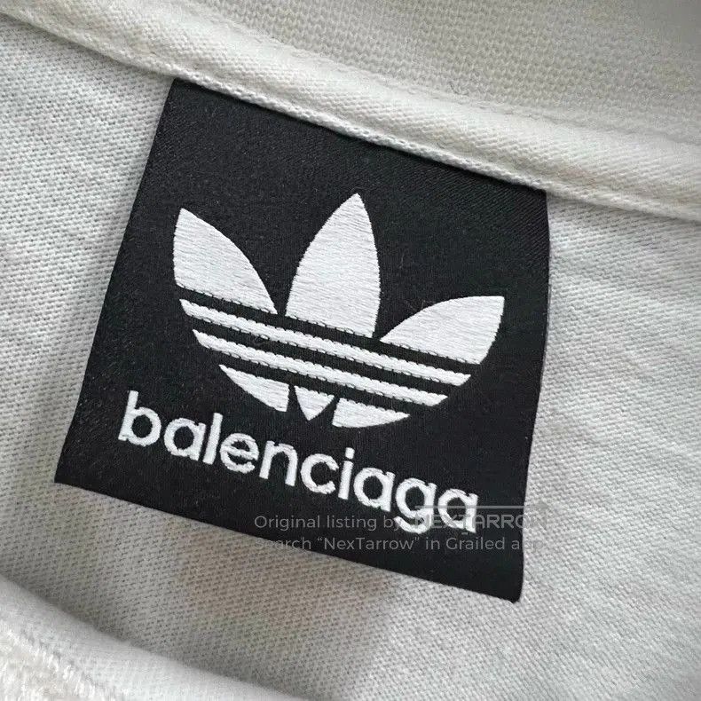 Balenciaga Balenciaga x Adidas Logo Embroidery Tee. Size US S / EU 44-46 / 1 - 3 Thumbnail