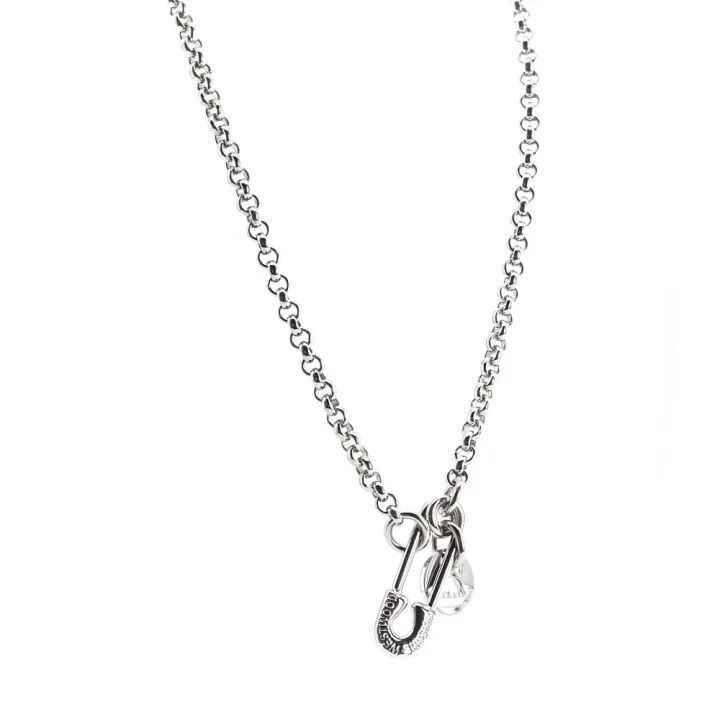 Vivienne Westwood Vivienne Westwood Imogene Clip Brass Necklace 0079 Size ONE SIZE - 1 Thumbnail