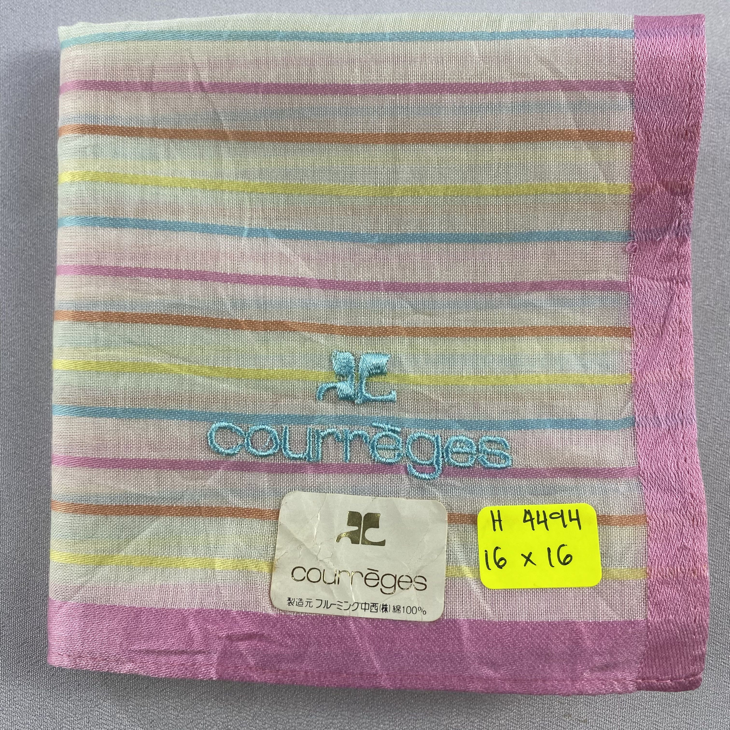 Courreges × Vintage Courreges Bandana/ Handkerchief / Neckerchief Size ONE SIZE - 5 Thumbnail