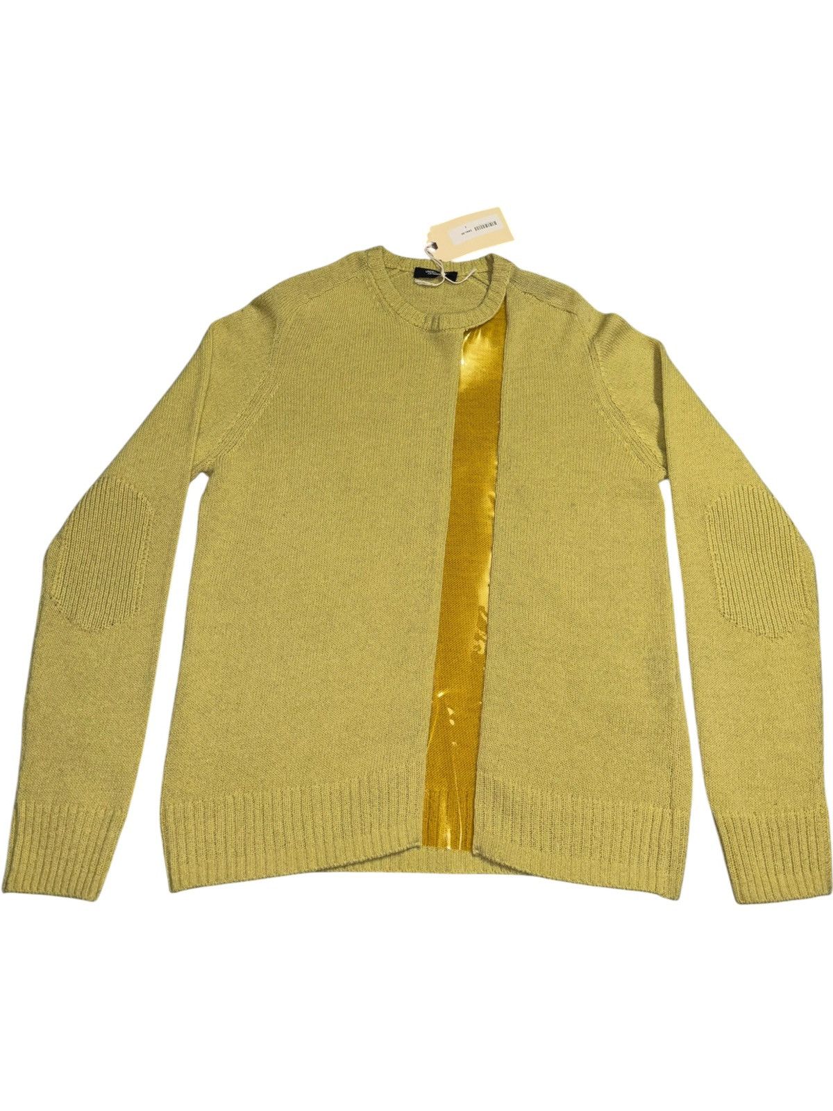 Undercover Size 5 Undercover Wool Pvc Transparent Trim Pullover Sweater Size US XL / EU 56 / 4 - 1 Thumbnail