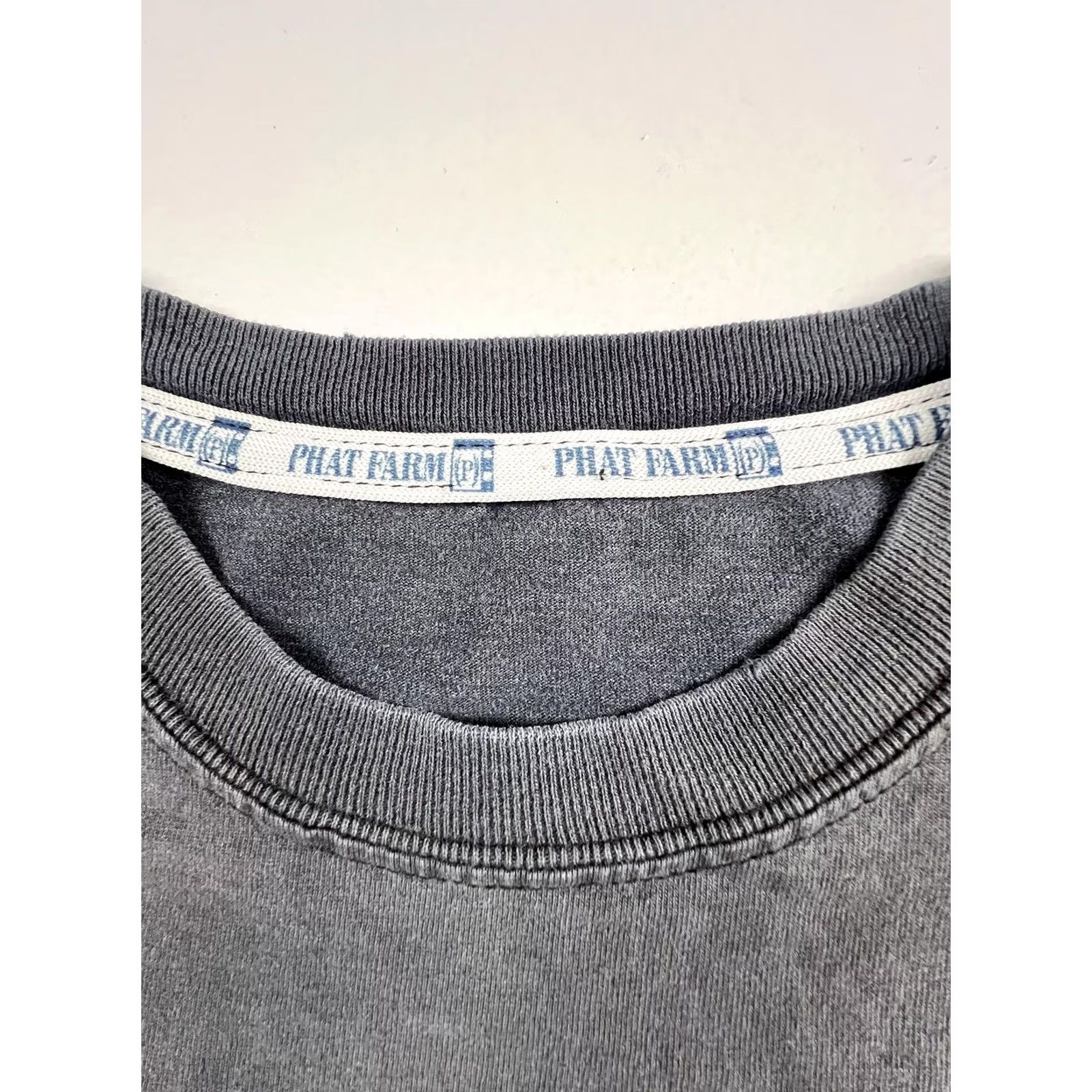 Phat Farm VINTAGE Phat Farm Shirt Mens Gray Logo Graphic Tee Hip Hop Streetwear Read Size US XXL / EU 58 / 5 - 3 Thumbnail