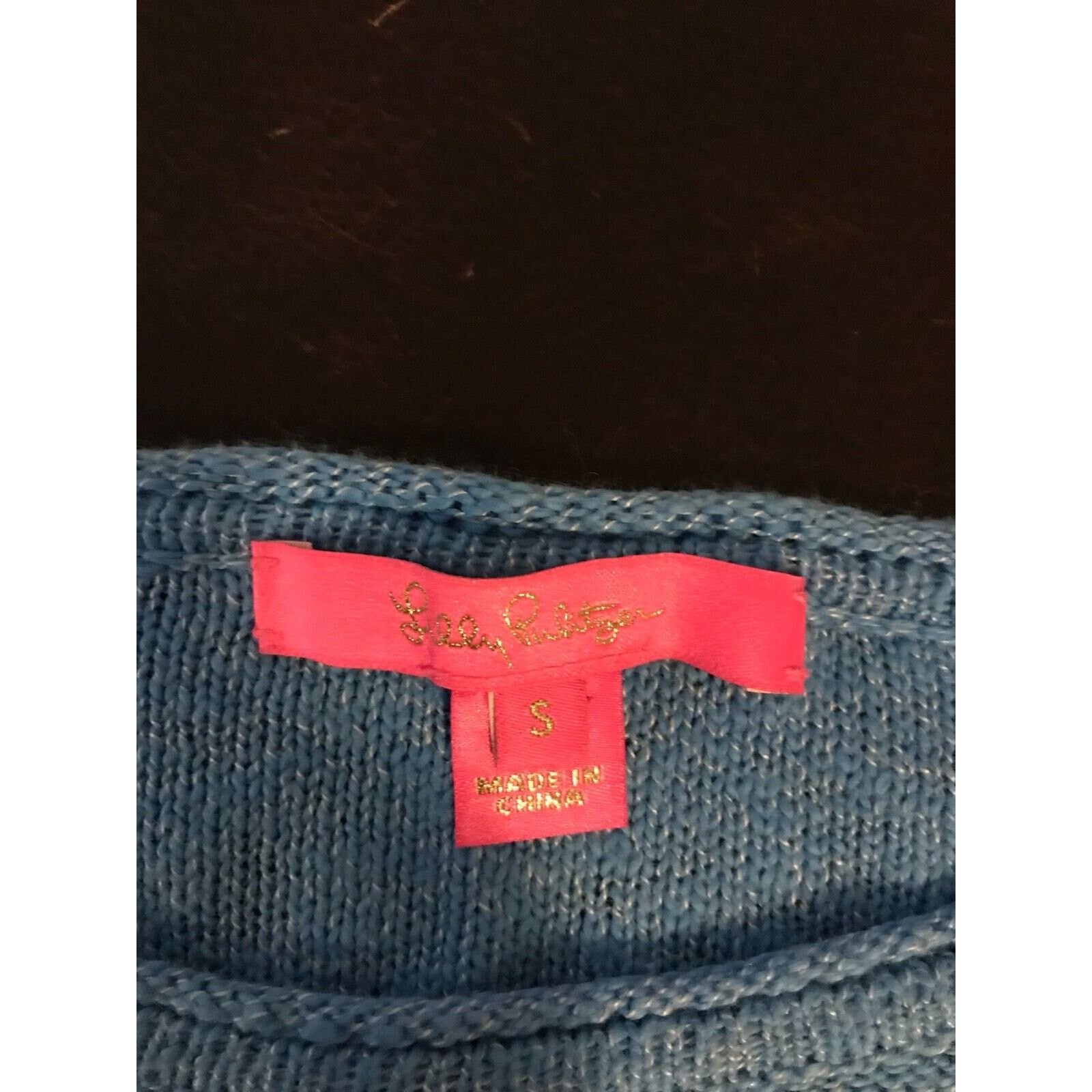 Lilly Pulitzer Lilly Pulitzer Jody Zanzibar Blue Dip Dye Ombre Sweater Size S / US 4 / IT 40 - 7 Thumbnail