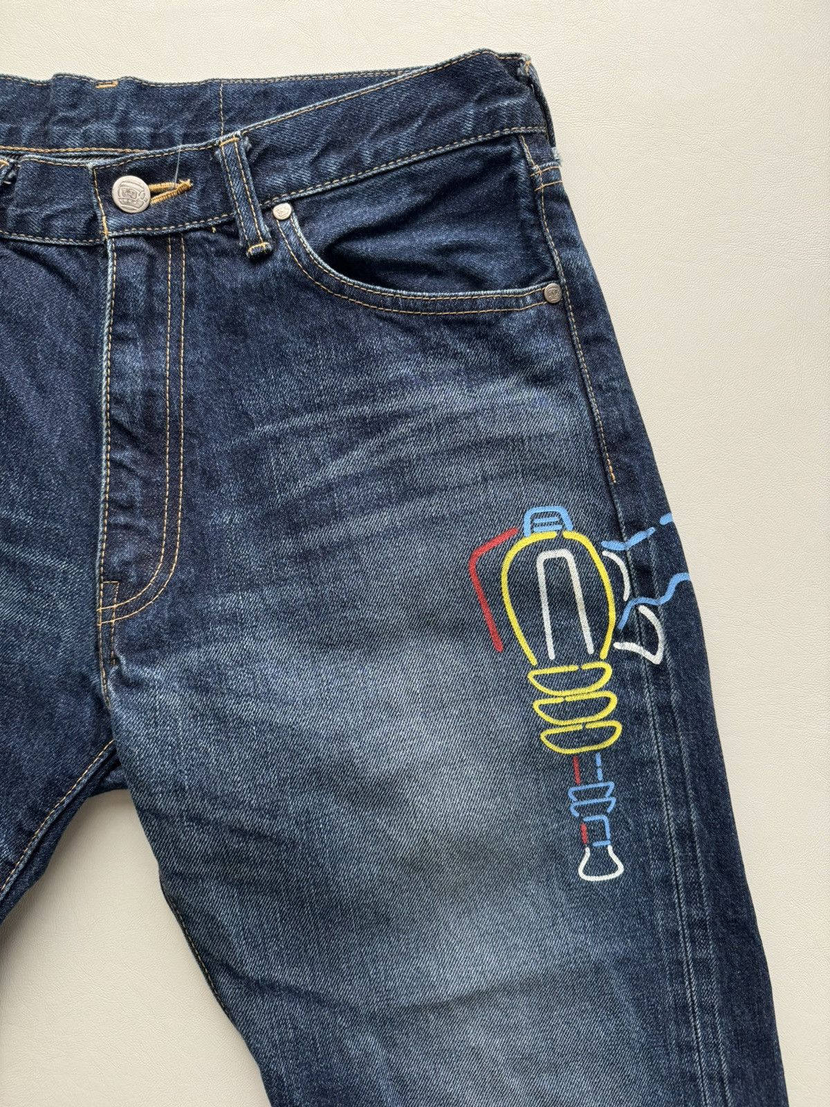 Billionaire Boys Club Season 6 Vegas Ray-Gunslinger Jeans Size US 32 / EU 48 - 3 Thumbnail