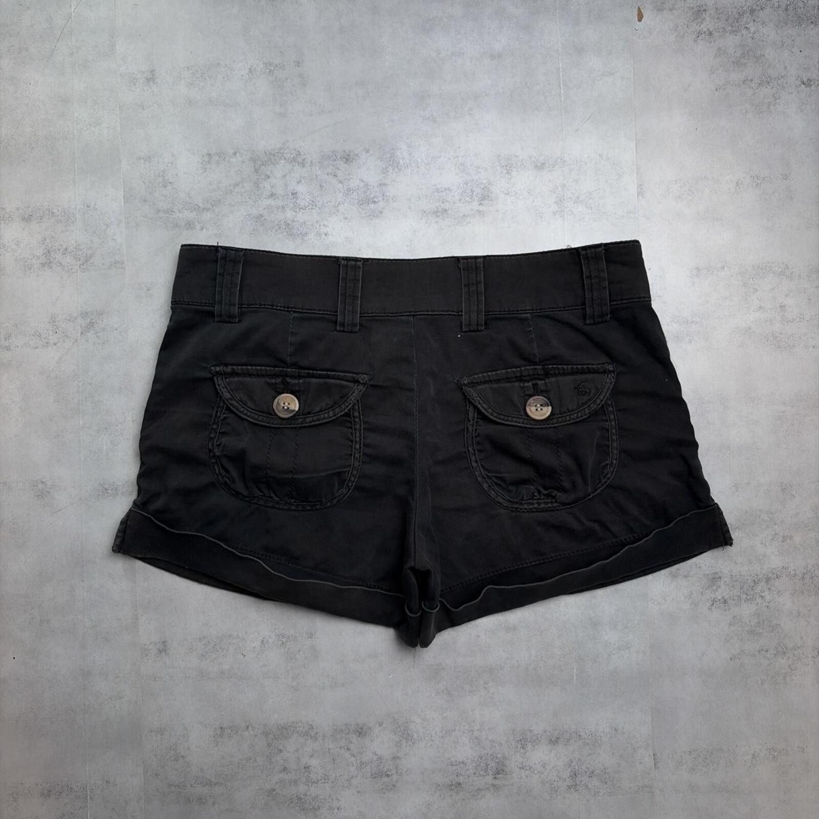 Other Y2K Black Cest Toi Grunge Gothic Mini Shorts Size 30" / US 8 / IT 44 - 1 Thumbnail