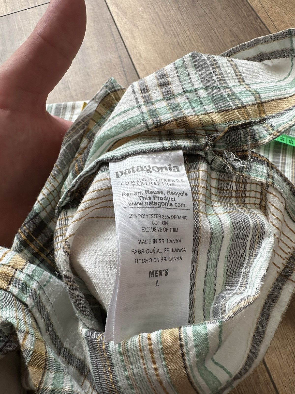 Patagonia × Vintage Shirts Patagonia short sleeve size L Size US L / EU 52-54 / 3 - 9 Thumbnail