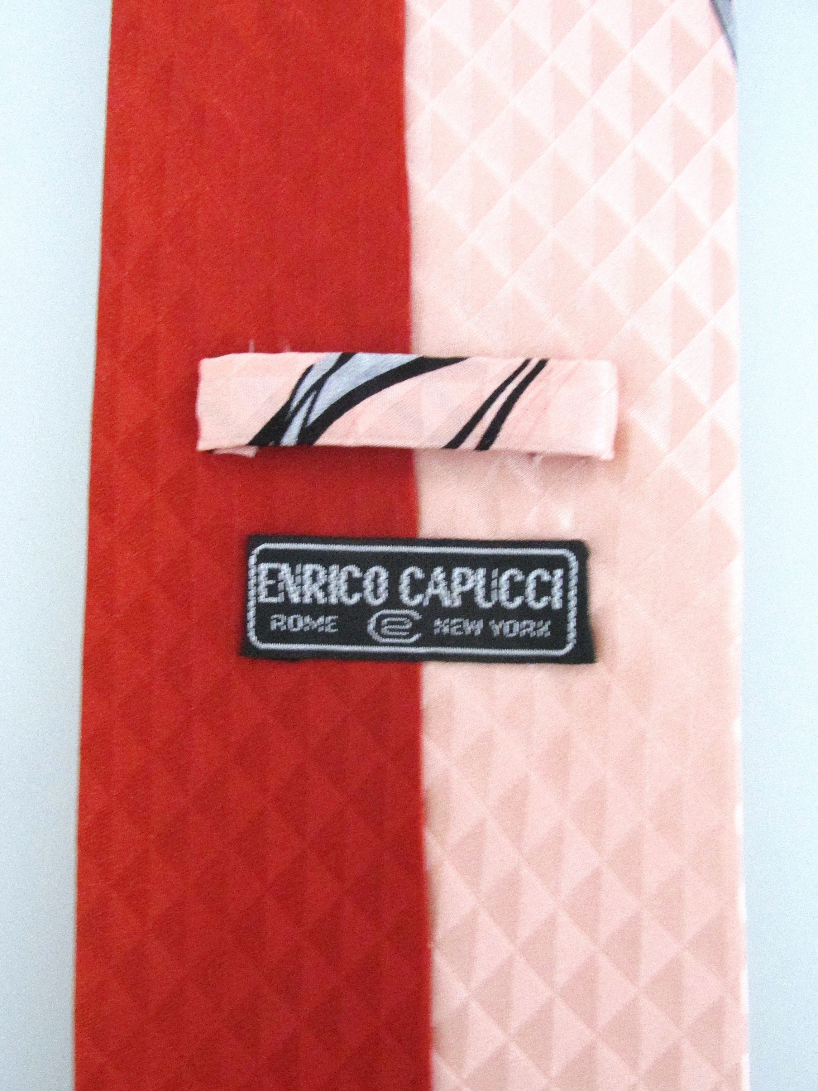 Other Enrico Capucci Men's Silk Tie & Pocket Square Set Size ONE SIZE - 5 Thumbnail