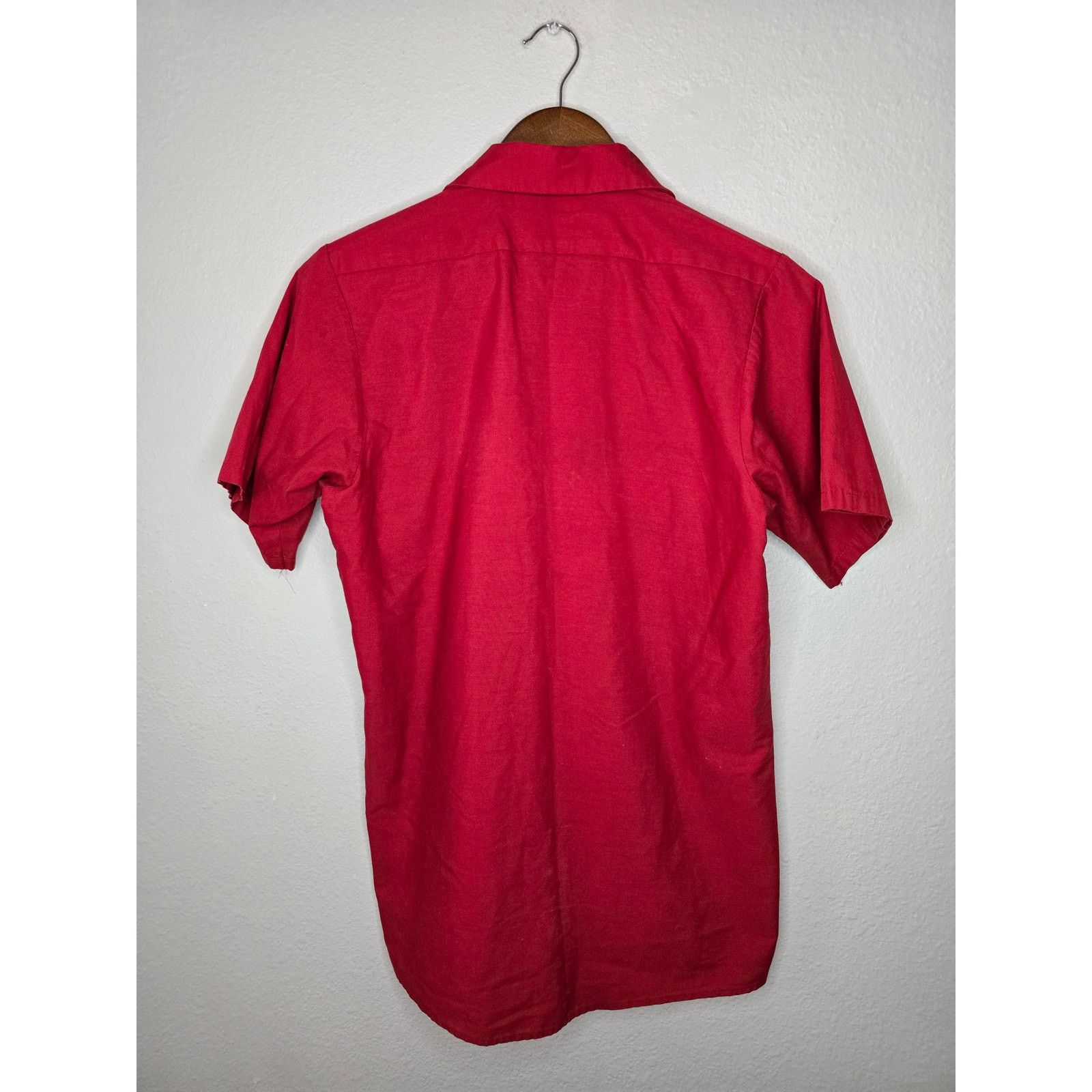 Vintage Vintage Red Kap Button Down L Red Workwear Pocket Shirt Size US L / EU 52-54 / 3 - 8 Thumbnail