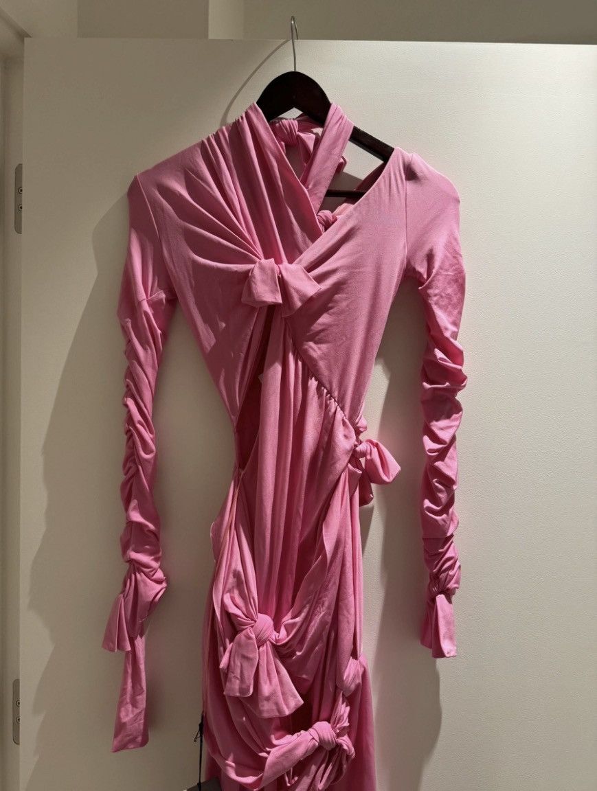 Balenciaga Kim K. Bow / Knot Gown Size XXS / US 00 / IT 34 - 6 Thumbnail