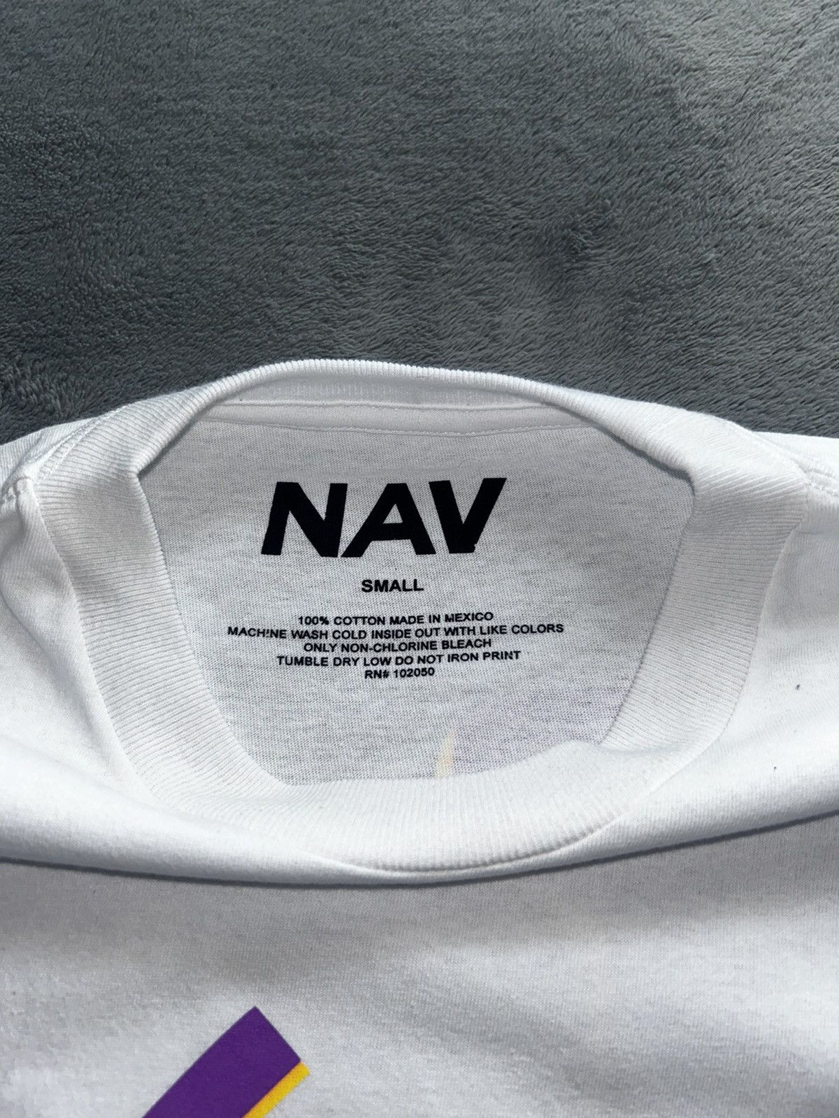 Vlone Vlone X Nav Good Intentions Tee White Size US S / EU 44-46 / 1 - 3 Thumbnail