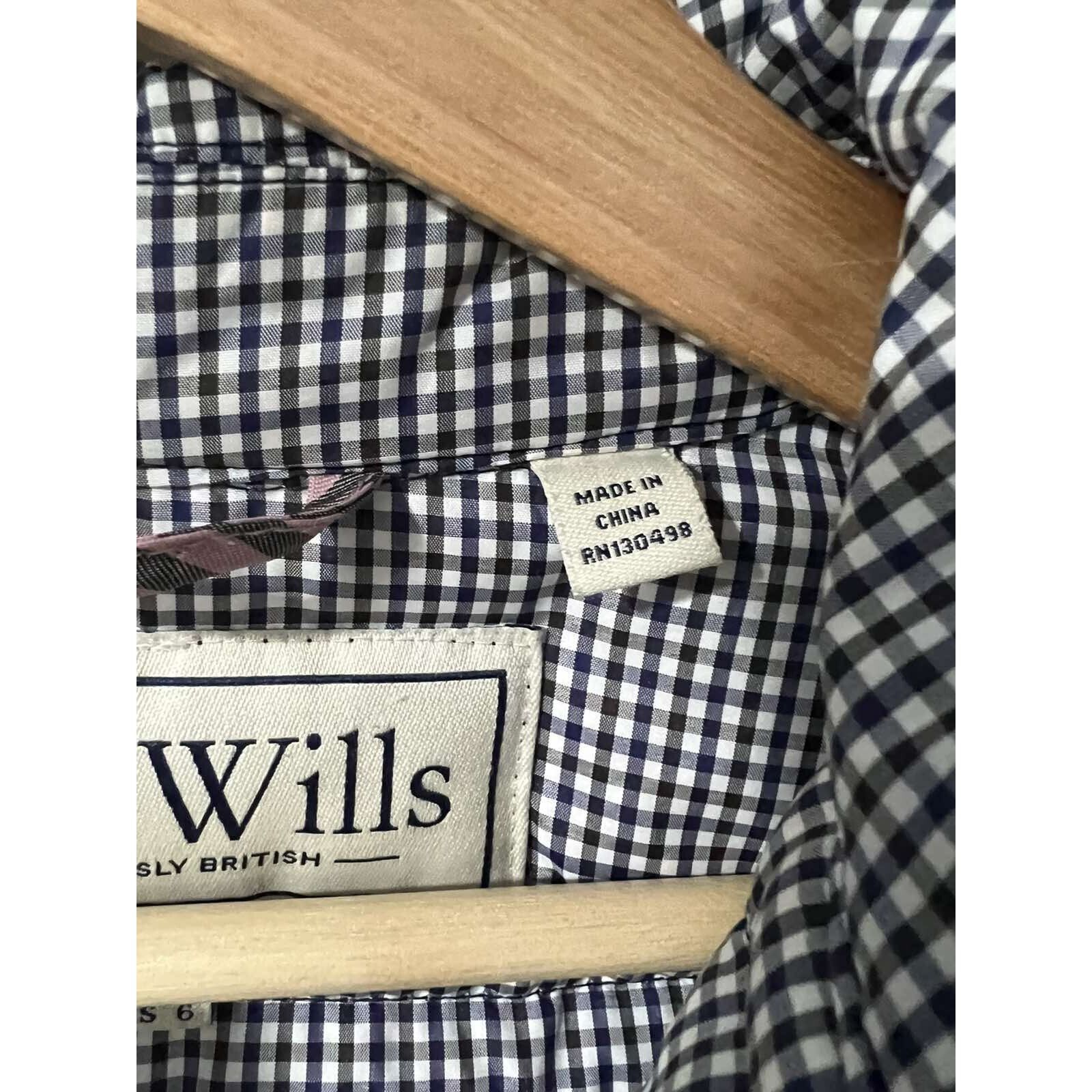 Jack Wills Jack Wills White Navy Houndstooth Size 6 A001512 Size M / US 6-8 / IT 42-44 - 11 Thumbnail