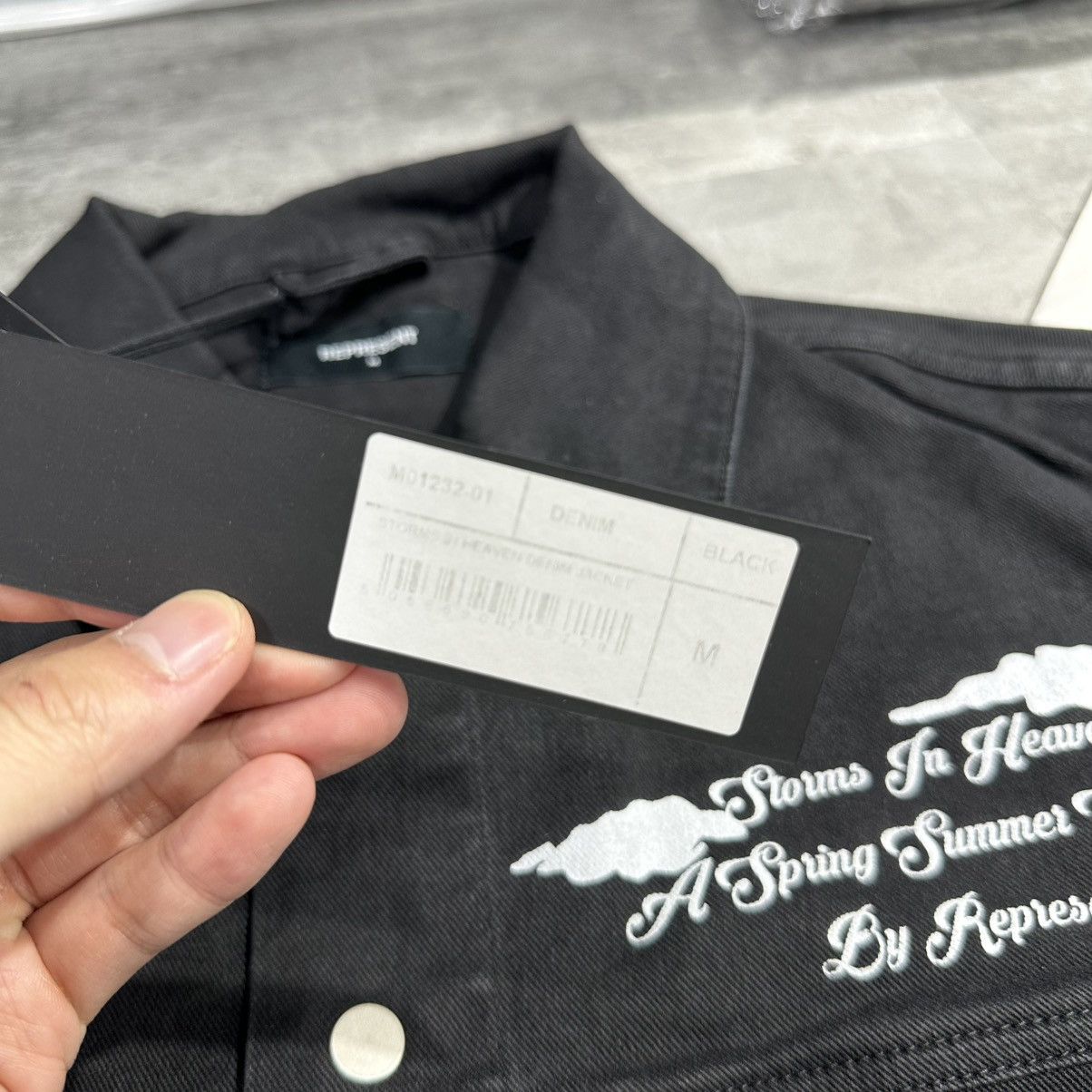 Represent Clo. Represent Storms In Heaven Denim Jacket Size US M / EU 48-50 / 2 - 7 Thumbnail