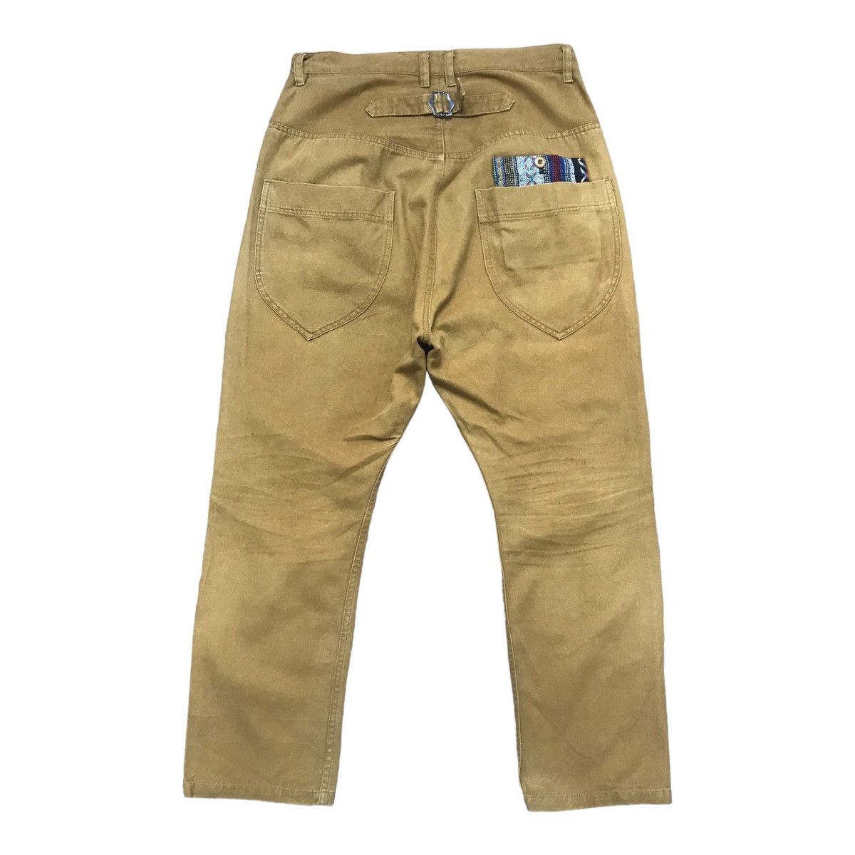 Japanese Brand × Vintage Hanjira Cropped Like Kapital Pant Size US 32 / EU 48 - 4 Thumbnail