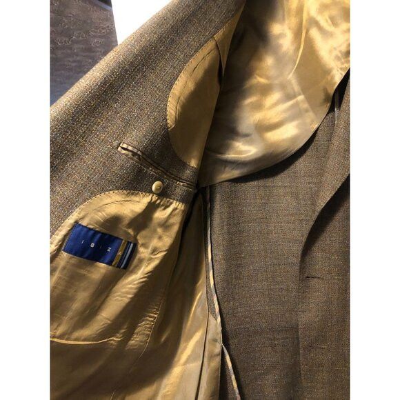 Other Ibiza men's 48%wool 32%silk 20%linen sport coat blazer 46R Size 46R - 5 Thumbnail